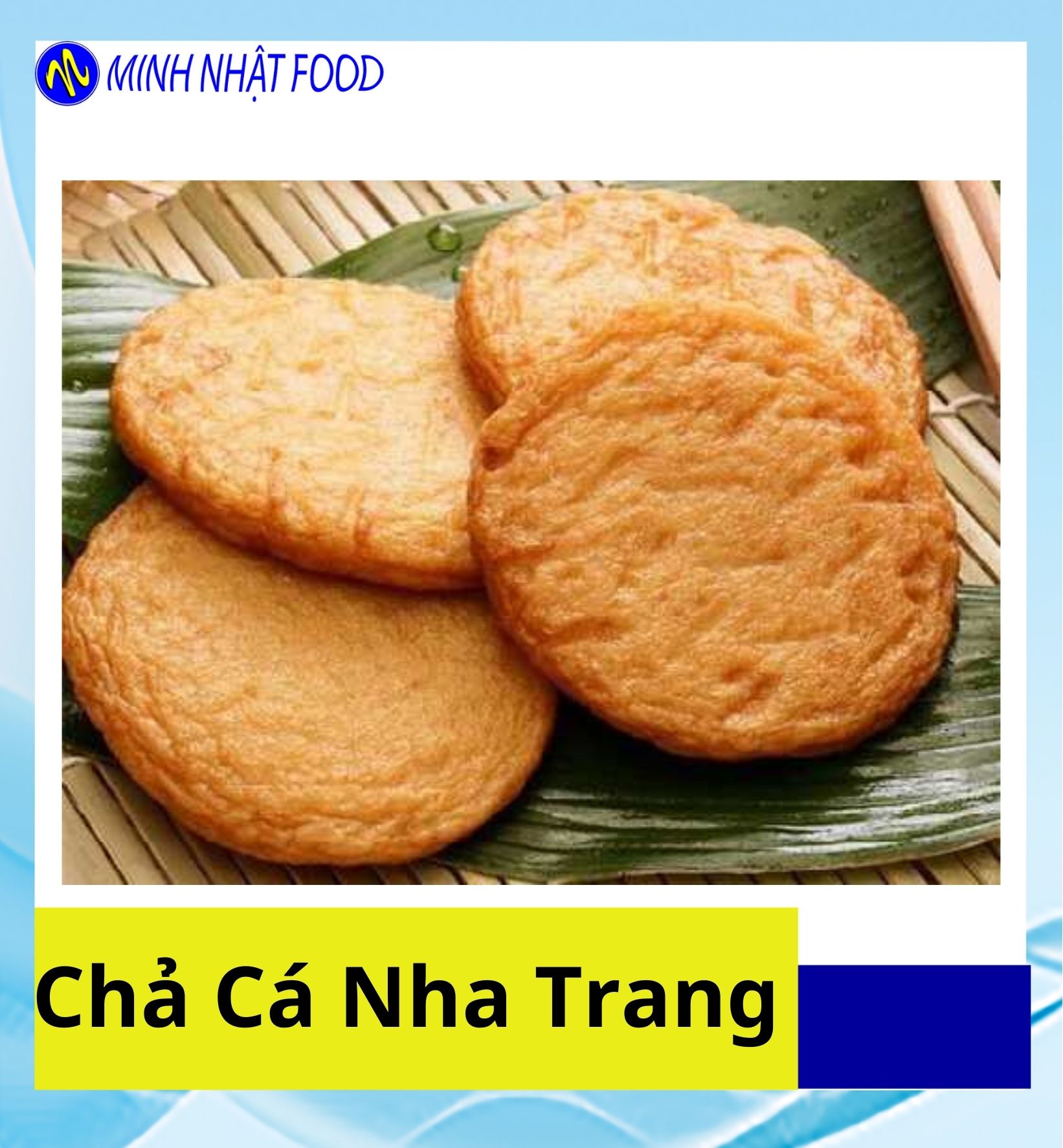 500g chả cá nha trang_ chiên _cửa hàng thực phẩm minh nhật