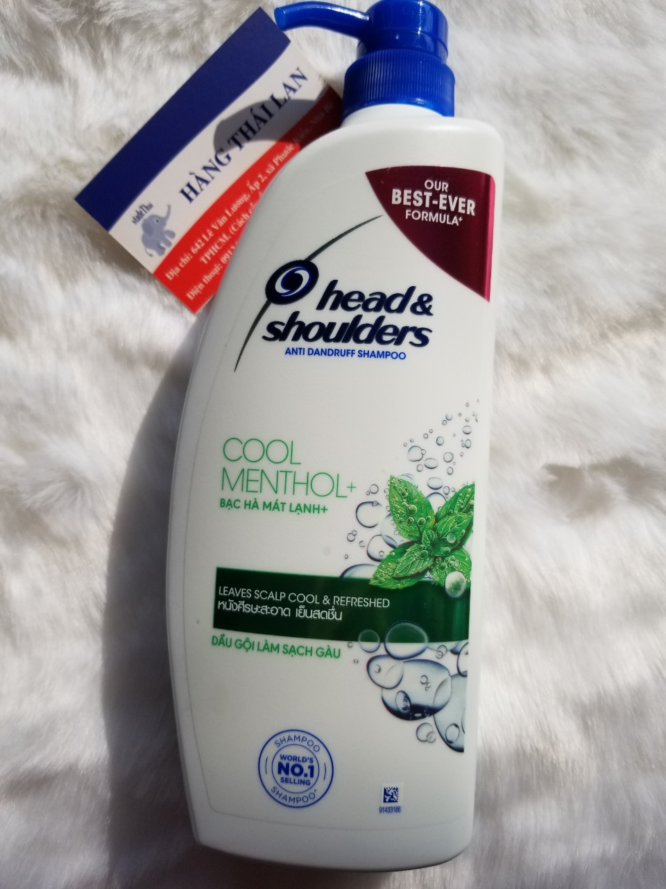 [HCM]Dầu gội Head Shoulders Thái Lan 850ml bạc hà