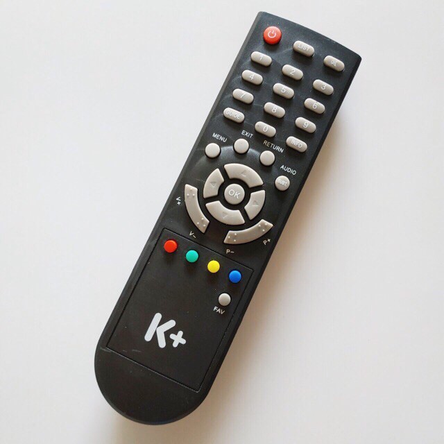 Điều Khiển remote đầu thu K+SD . Tặng kèm pin