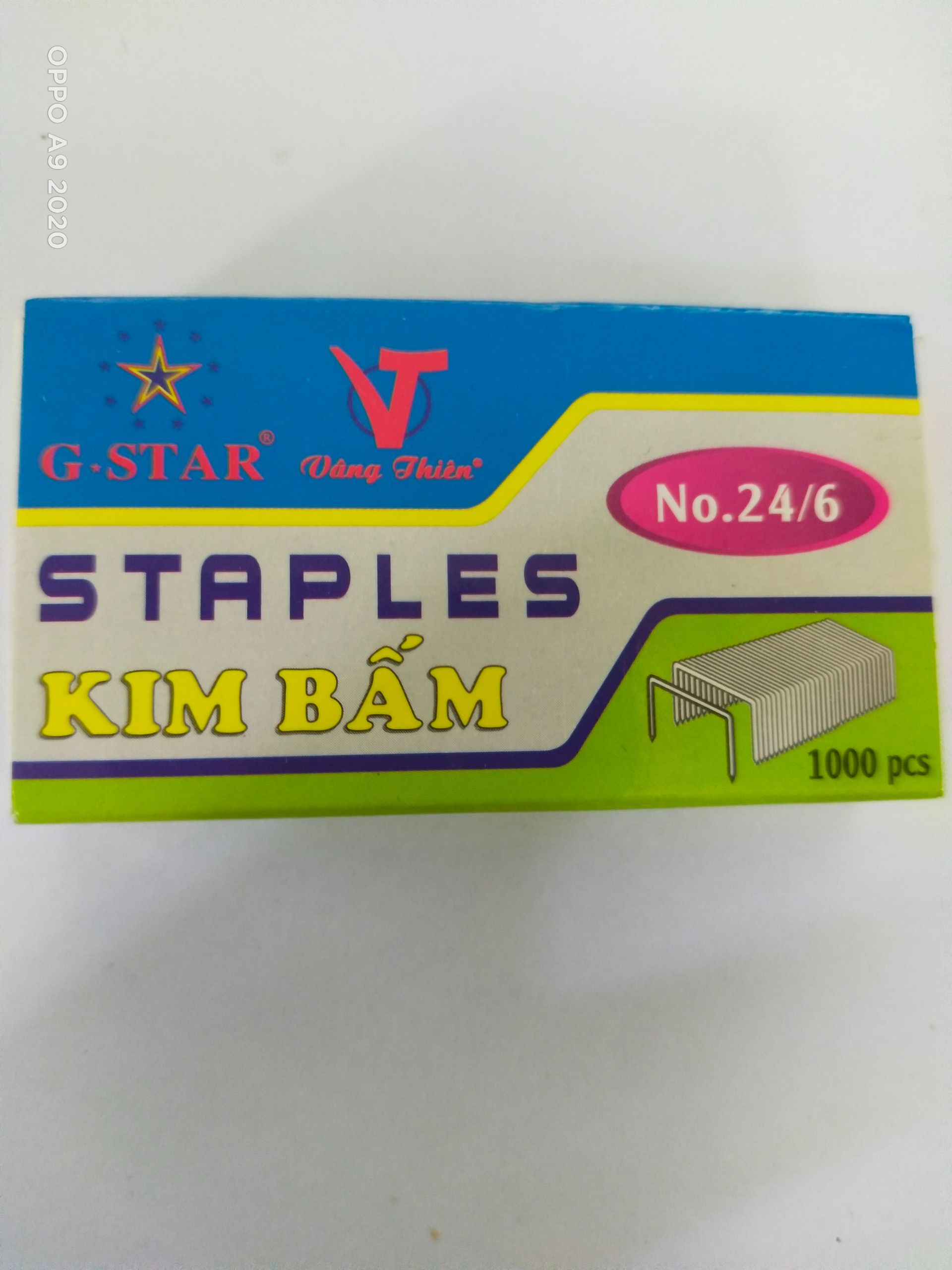 Combo 5 hộp kim bấm số 3 (24/6) Gstar