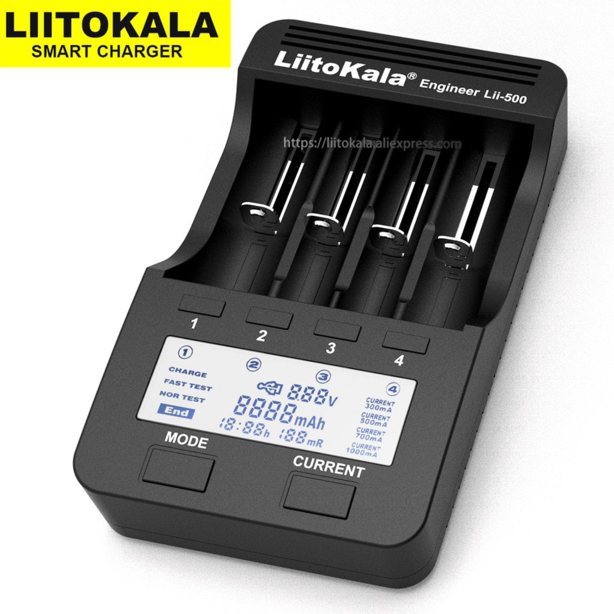 [HCM]Sạc pin đa năng Liitokala Lii-500