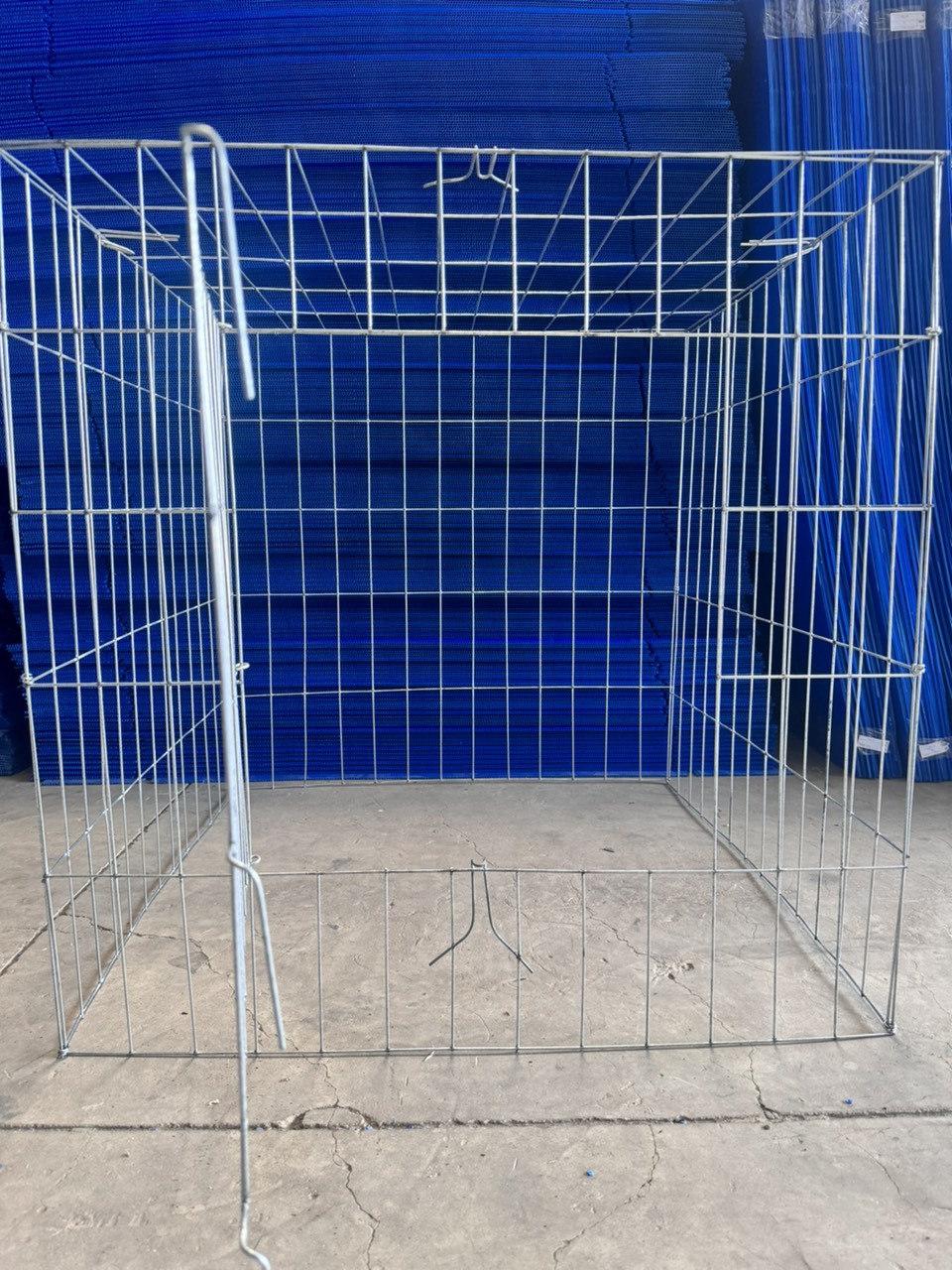 CHUỒNG GÀ 1M VUÔNG CAO 1M5 KẼM 3L5  (hàng ráp sẳn)