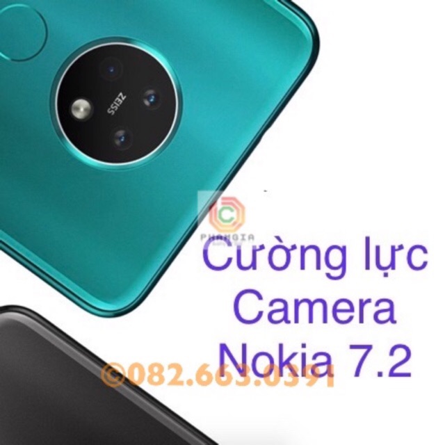 Cường lực camera Nokia 7.2 siêu mỏng, siêu bền