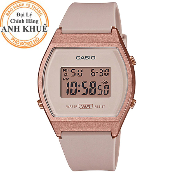 Đồng hồ nữ dây nhựa Casio Anh Khuê LW-204-4ADF