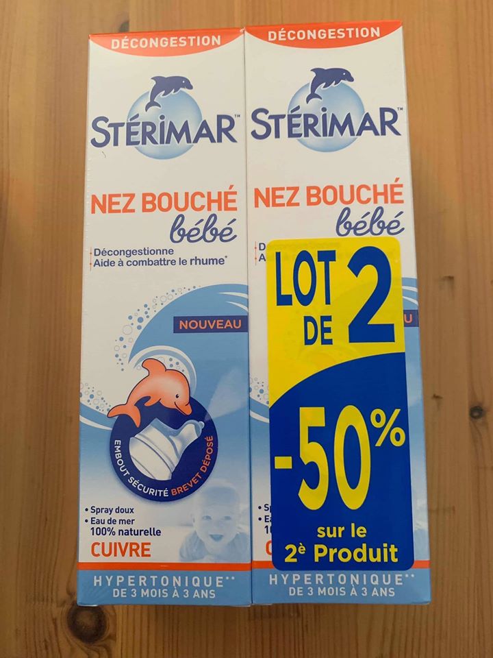 Xịt mũi cá heo Sterimar Pháp