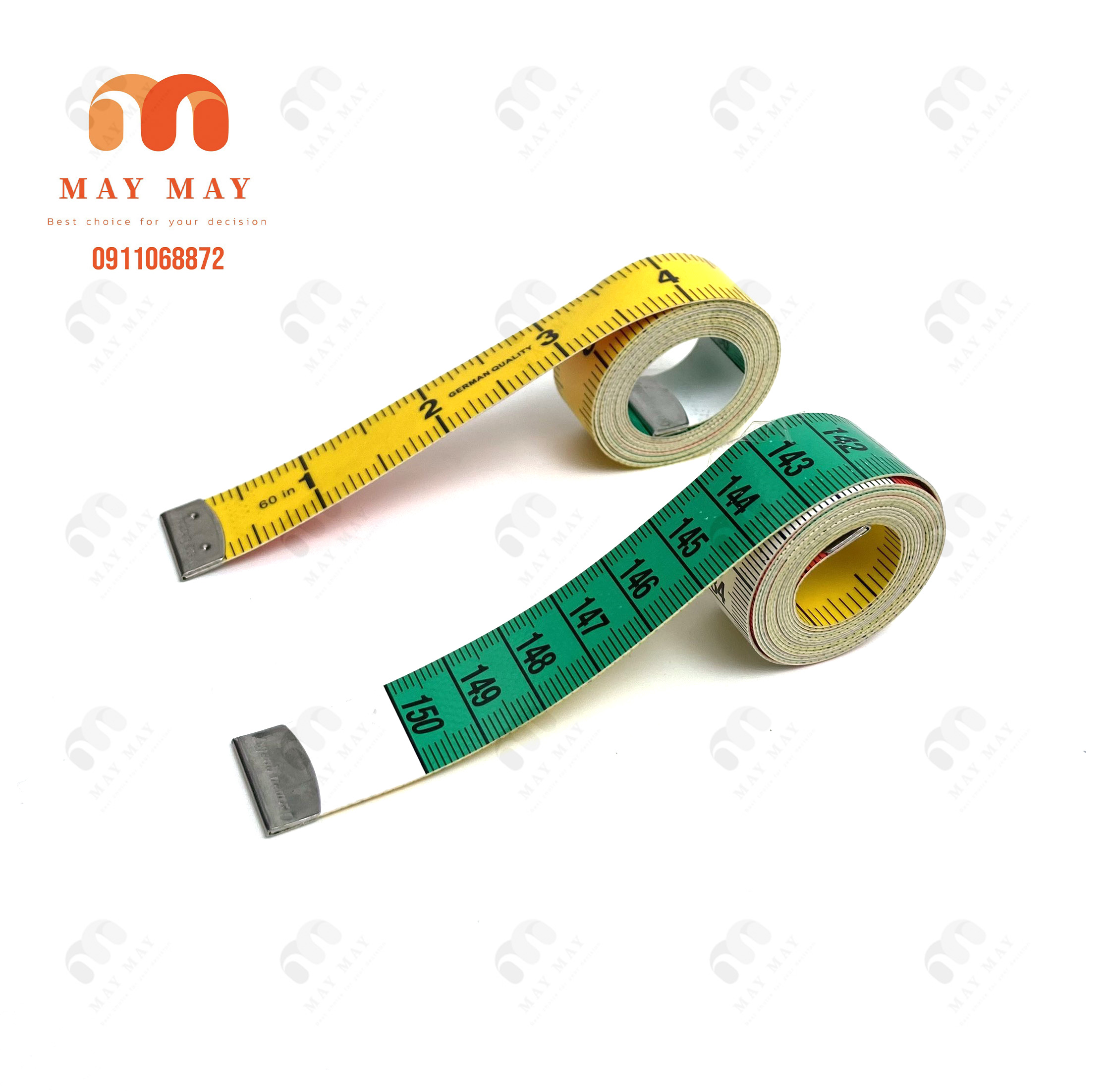 Thước dây đo may của Đức tam sắc 1m5