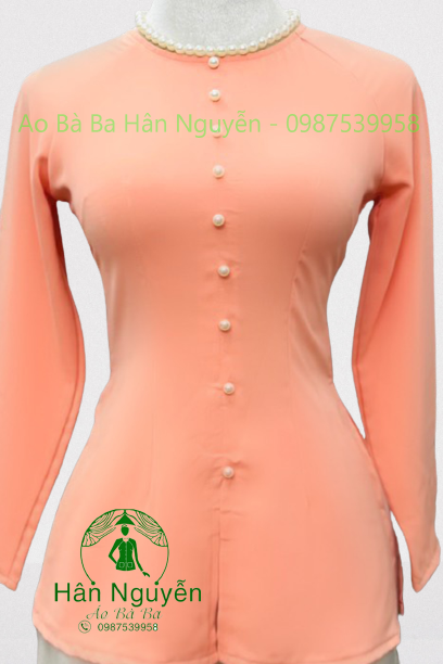 (Áo Lẻ) ÁO BÀ BA LỤA TRƠN TẮM Ý DÂY KÉO