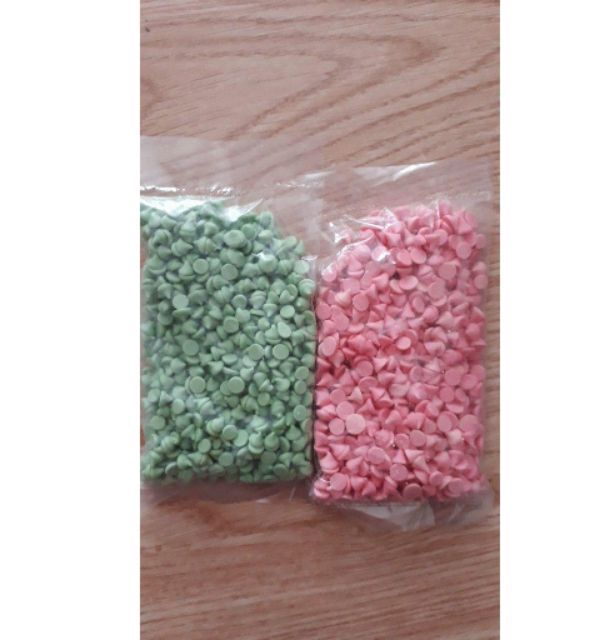 Socola chip màu [ CAO CẤP ] 100gr choco socola chocola chip màu (xanh lá)