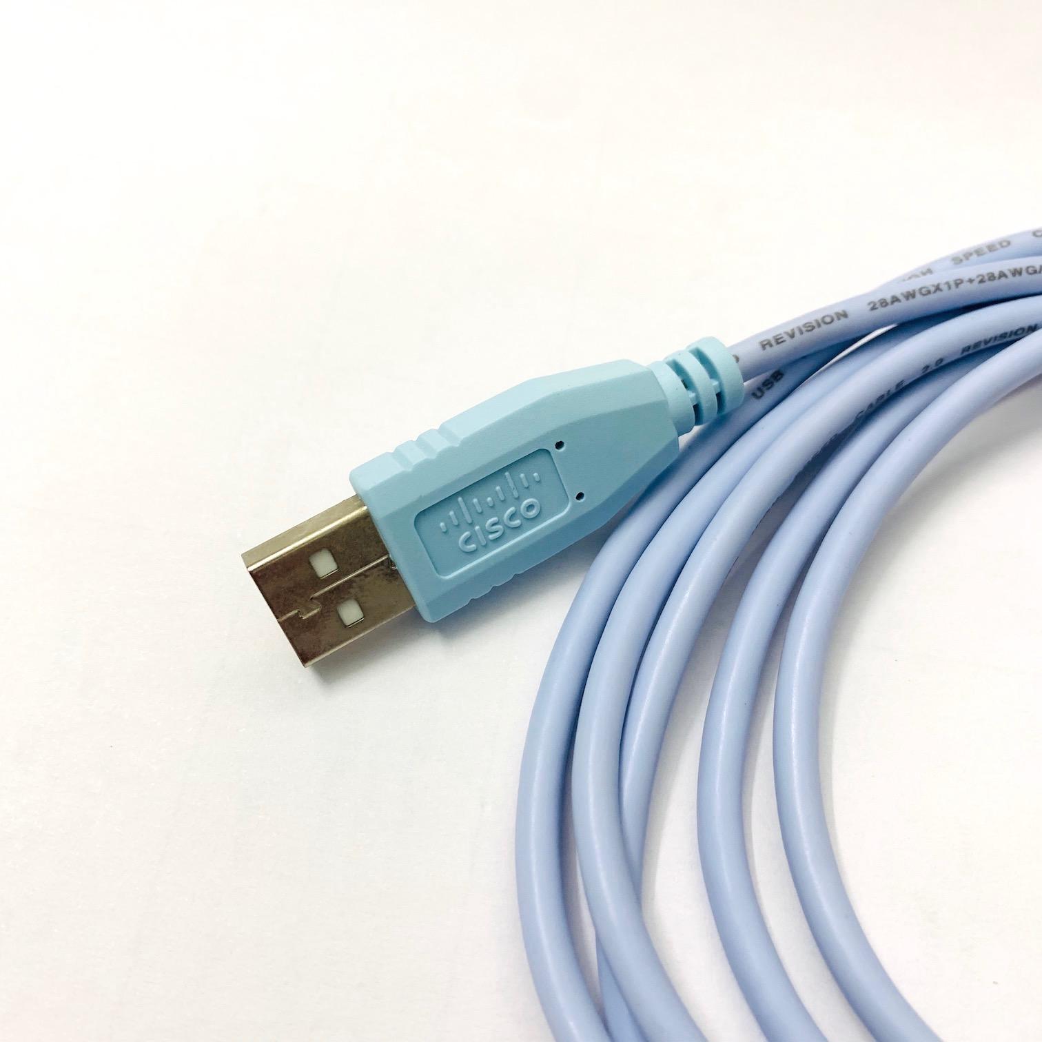 Cisco 37-1090-01 Cáp USB Type A to Mini B USB Console Cable 6ft