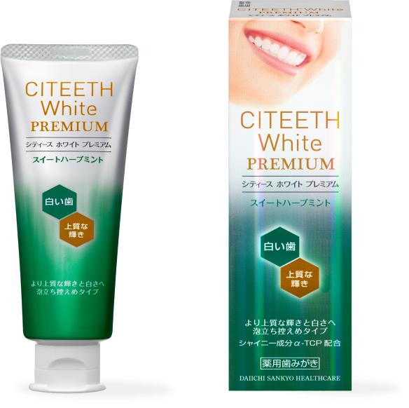 Kem đánh răng Citeeth White Premium làm trắng răng 70g - Nhật bản