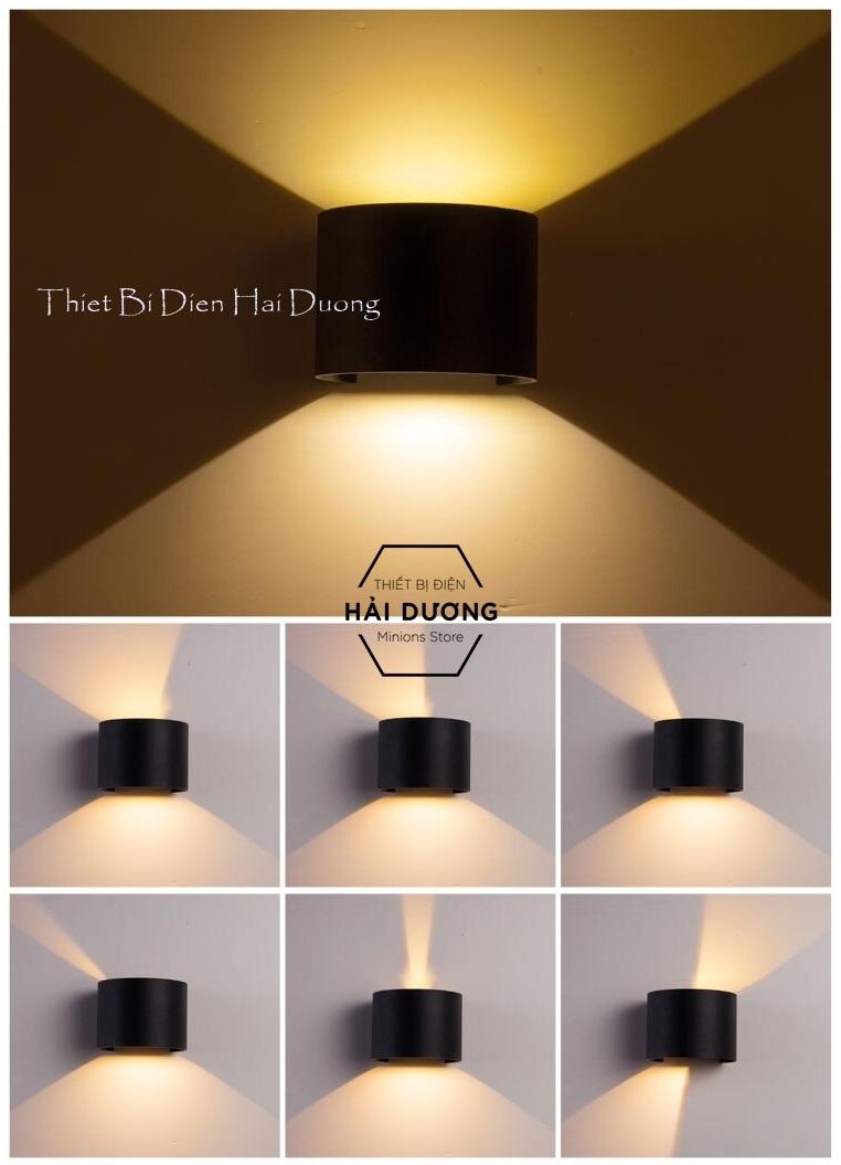 Đèn Tường Led Tròn Chống Nước 378 7w