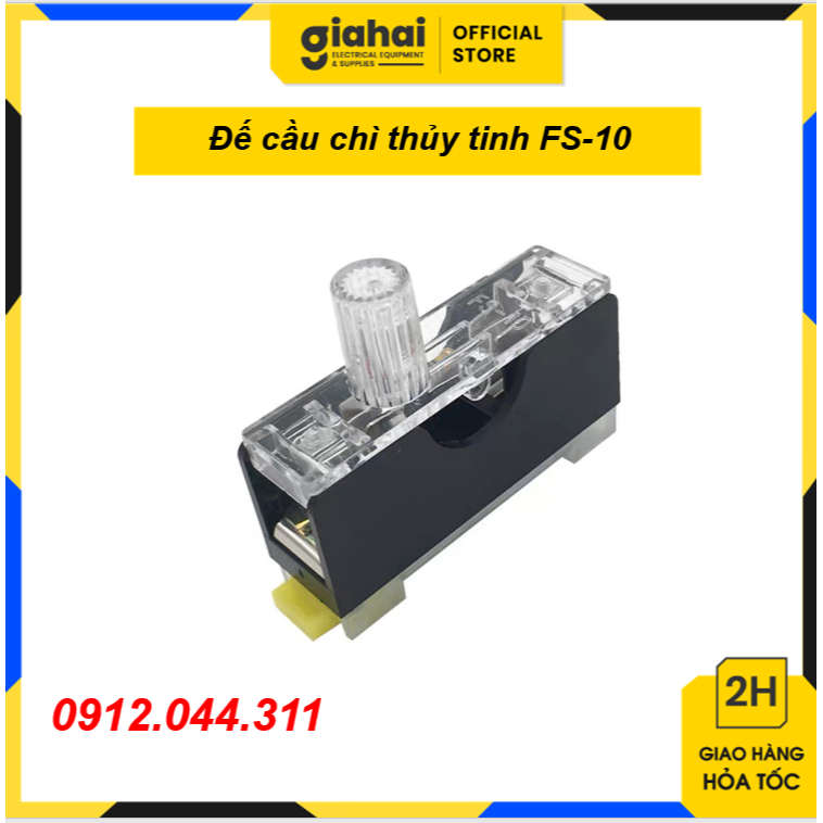 Đế cầu chì thủy tinh fs-10 tbd179