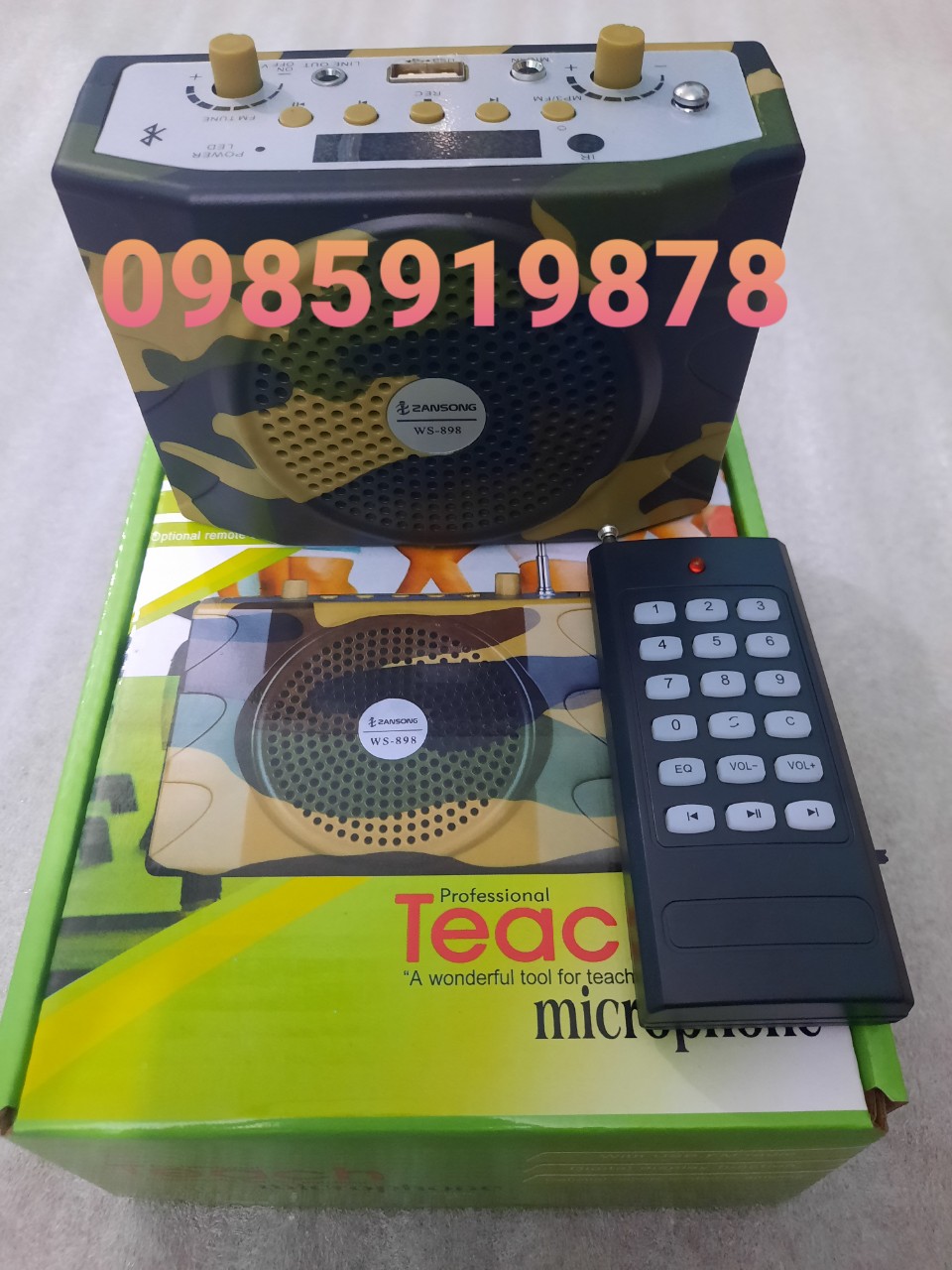 loa điều khiển từ xa ws 898