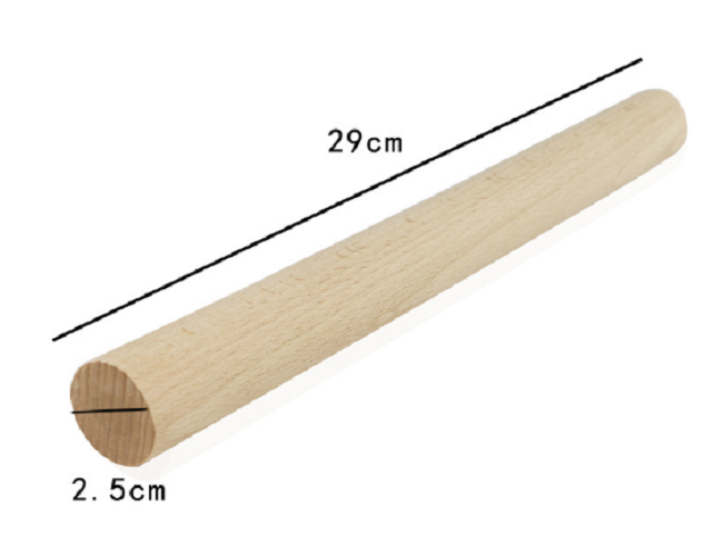Cán lăn bột gỗ 28 - 30 cm