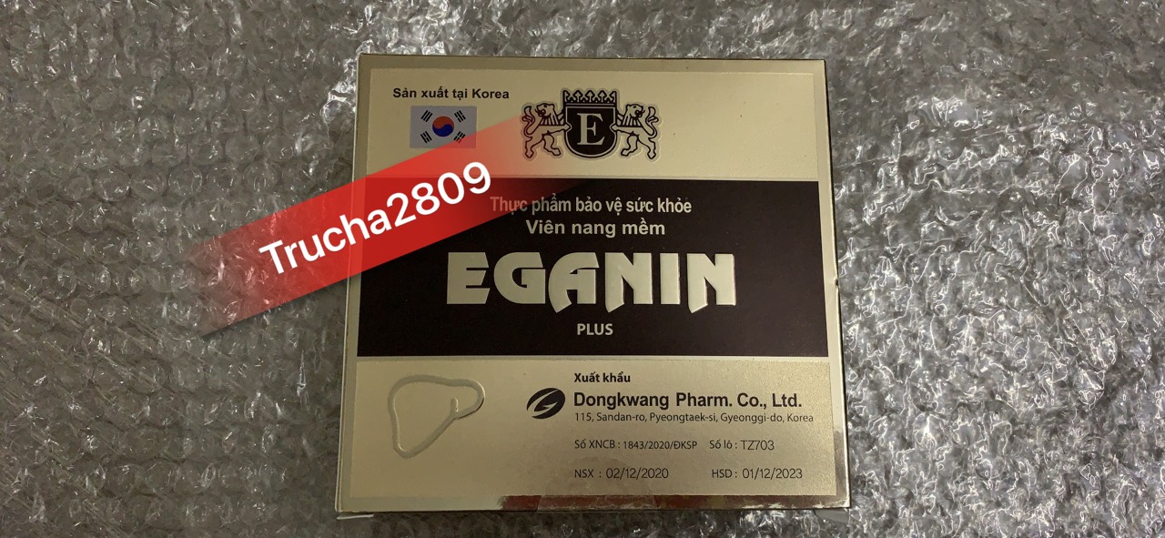 Viên uống bổ gan eganin 60 viên