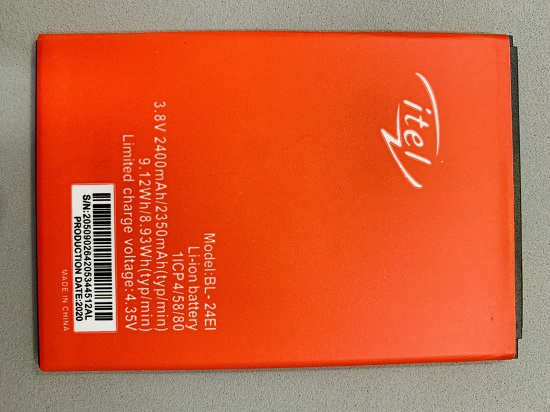 Pin thay thế điện thoại Itel 1508 Plus BL-24EI