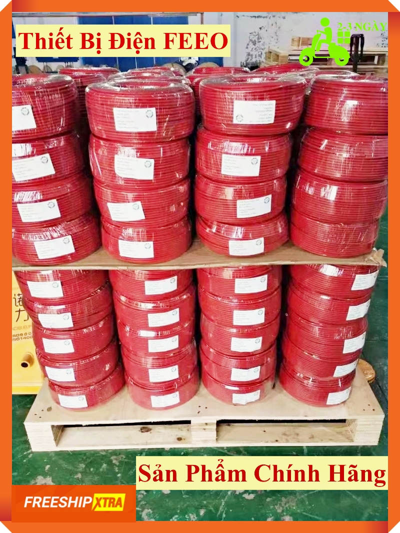 Cable DC/ Dây điện DC 1x4mm  Shanghai Kuka Cable 1500VDC [Chính hãng]
