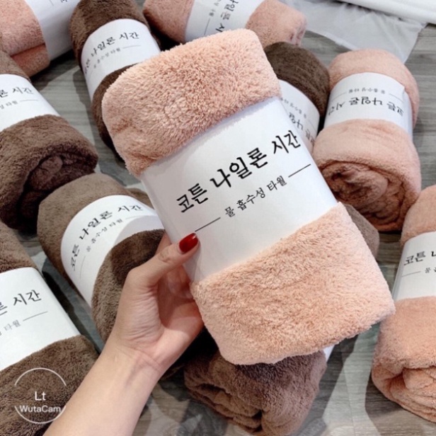 Khăn mặt hàn quốc 50x30cm - khăn rửa mặt cotton cao cấp