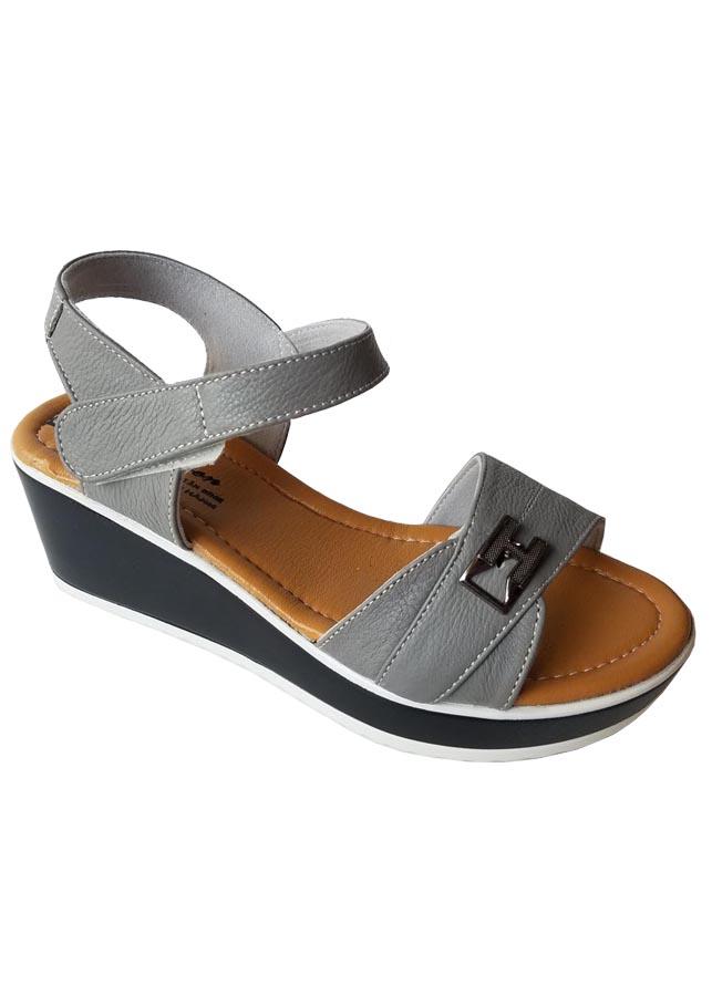 Sandal xuồng nữ biggben da bò thật sdxb10