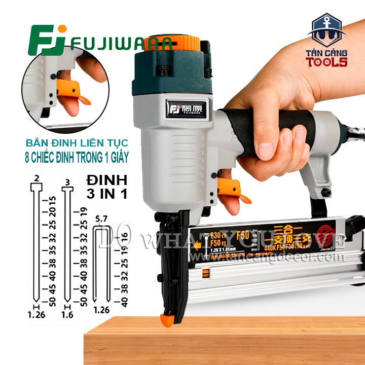 Máy bắn đinh dùng hơi fujiwara af50