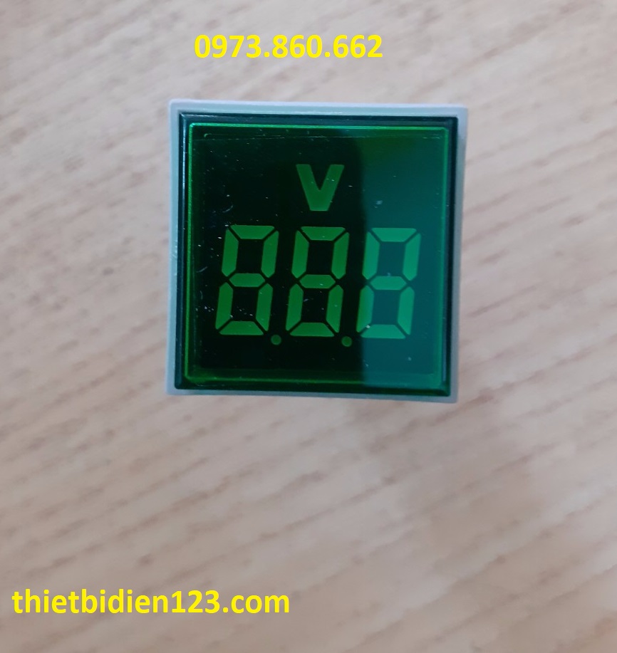 Combo of 5 Led Lights Displaying Voltage - Amperage, Non-22Mm