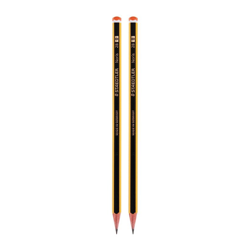 Bút Chì Đức Staedler Hb 2B Sọc Vàng Đen