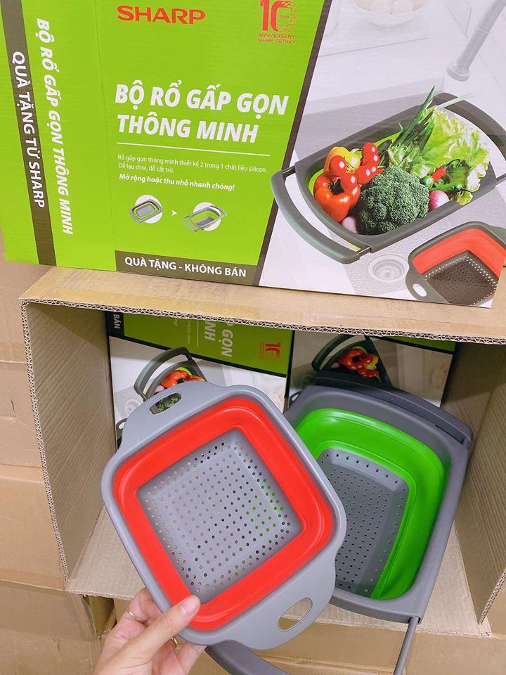 Bộ Rổ Gấp Gọn Thông Minh