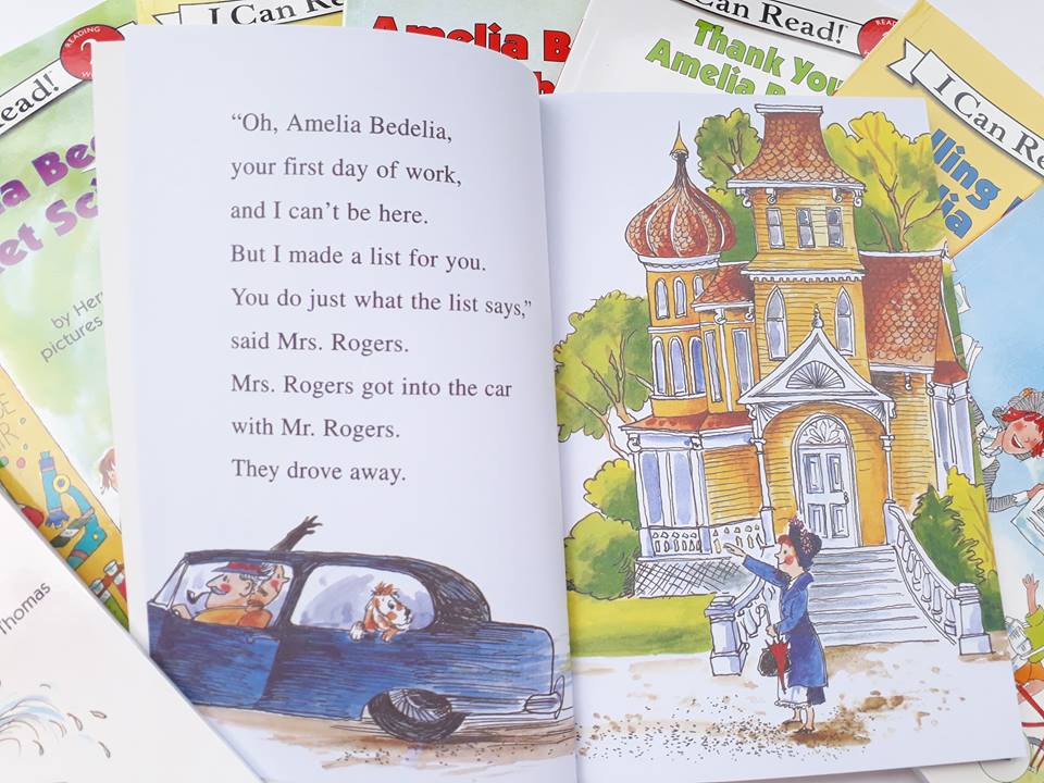 Bộ nhập - I CAN READ AMELIA BEDELIA (28q + File nghe)
