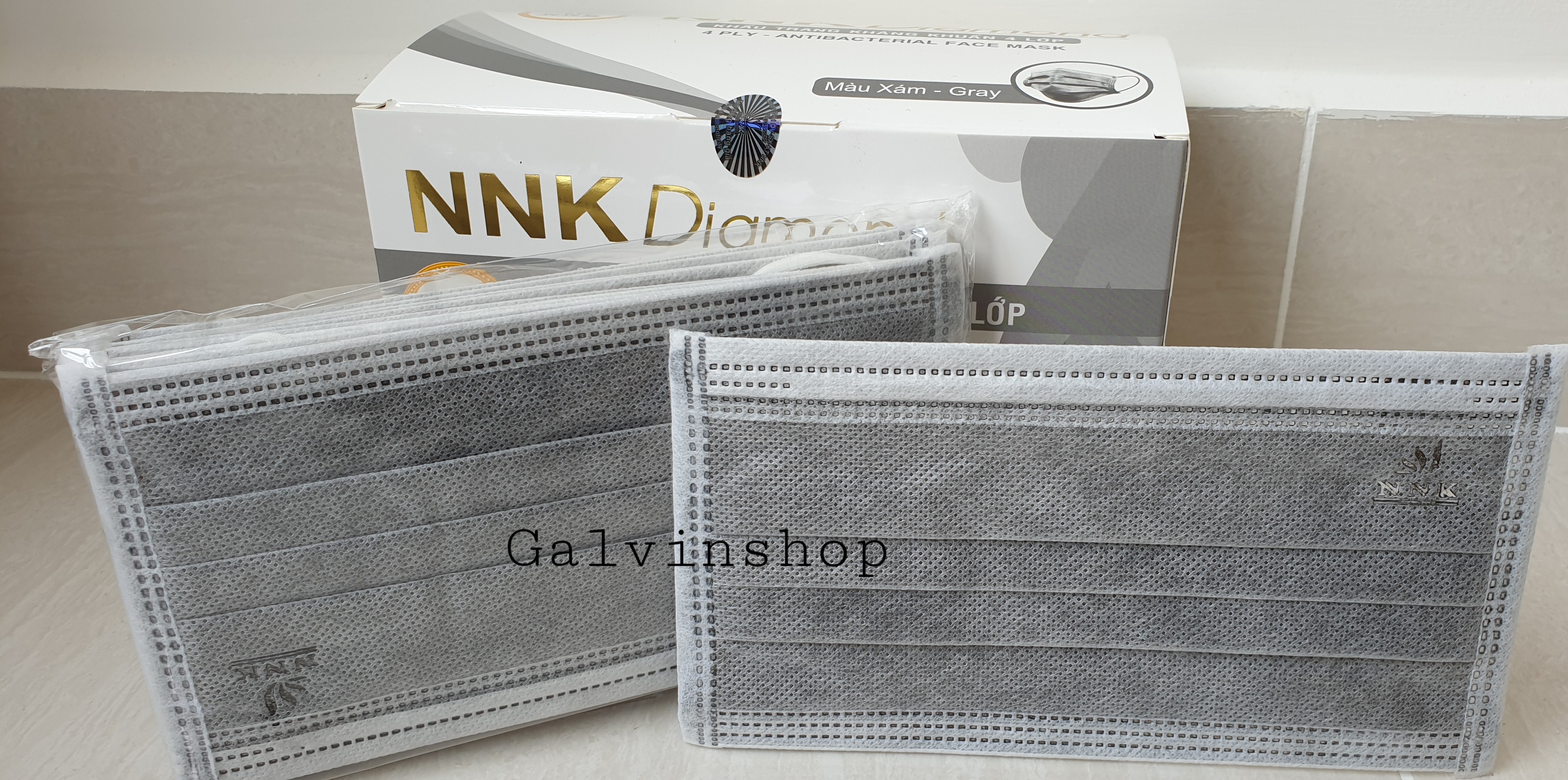 Khẩu trang kháng khuẩn 4 lớp NNK
