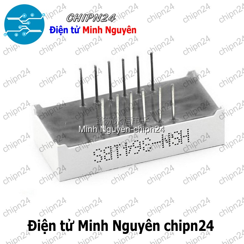 [1 con] (C76) Led 7 Đoạn 0.36 inch 4 Số Dương chung (Sáng Đỏ) (Led 7 Thanh) - HH002534