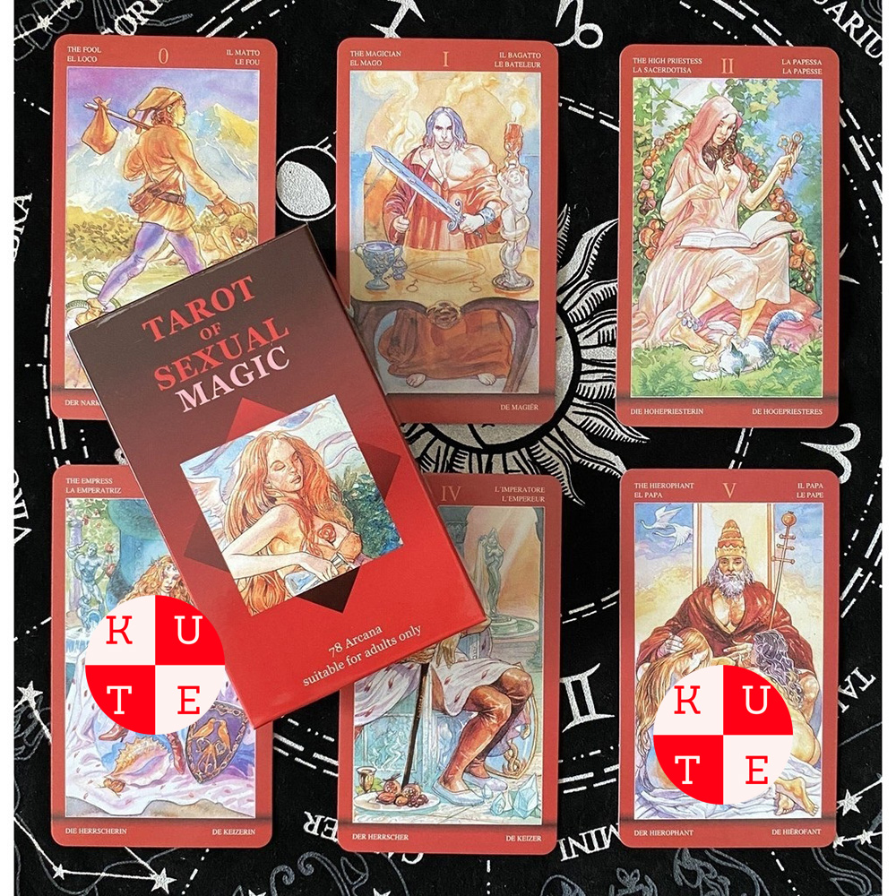 Bài Tarot Secual Magic Tarot Tặng Đá Thanh Tẩy