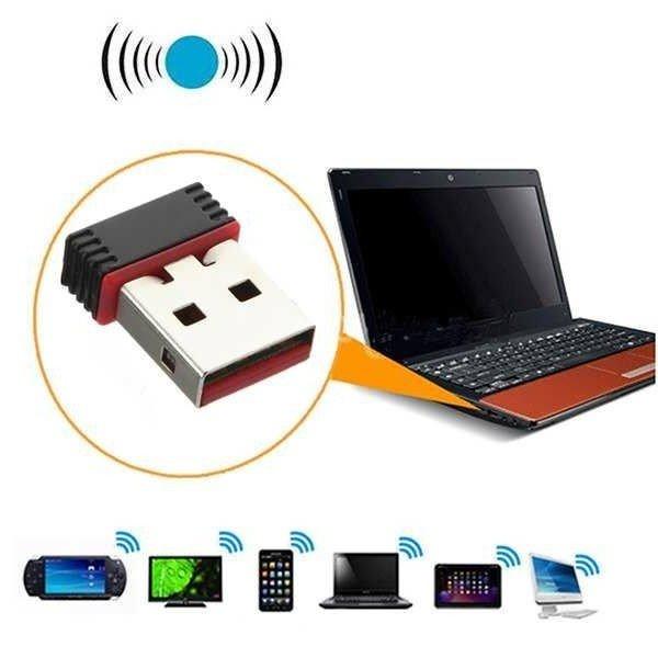 USB thu sóng Wifi 2.0 RTL8188 siêu nhỏ gọn tốc độ cực mạnh 450Mbps |Dũng|