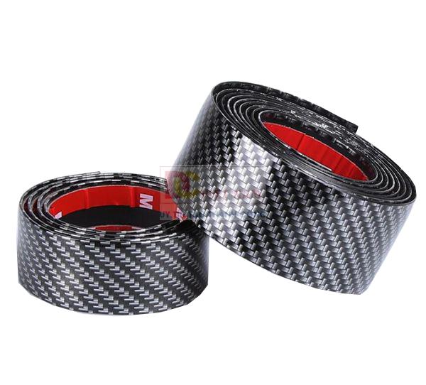 Cuộn cacbon dán cốp, dán bước chân chống xước xe ô tô, xe hơi PHD50 chiều ngang 5cm, dài 2.5m