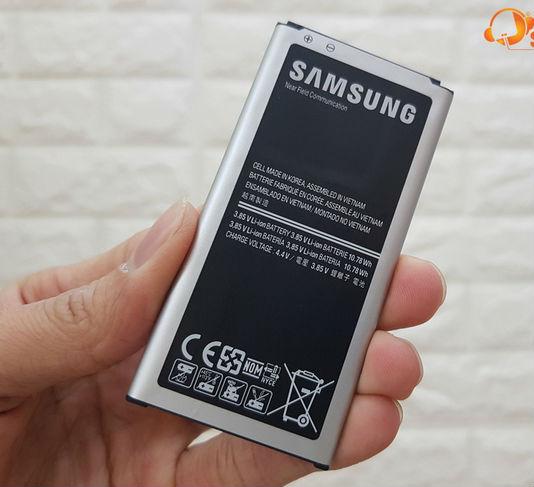 [HCM]PIN SAMSUNG S5 /G900 /i9600 (EBBG900BBC/3100 mAh) ZIN