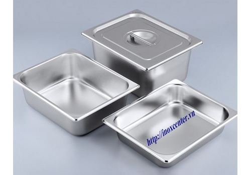 [HCM]Khay Buffet 1/2 inox cao cấp
