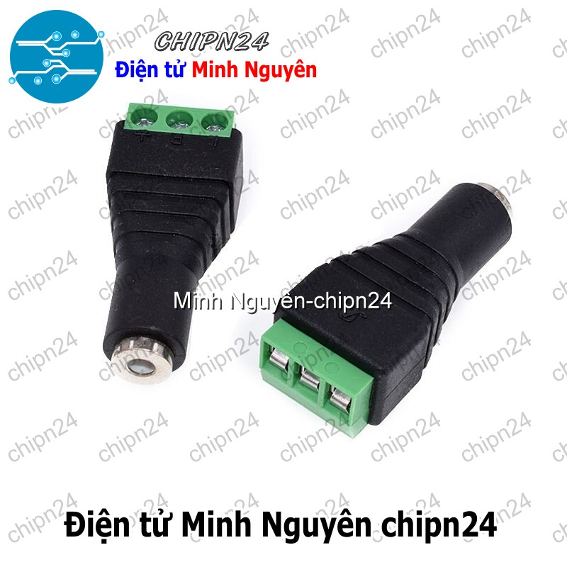 [1 cái] (F114) Jack chuyển Audio ra Domino (2.5MM/3.5MM 3 chân/4 chân Đực/Cái) - [Chọn Loại] - HHH.00178