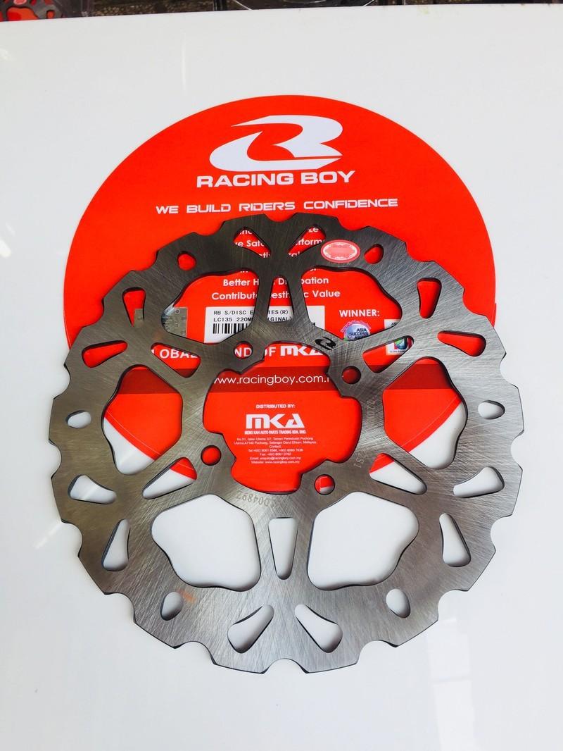 [HCM]đĩa thắng trước xe wave sirius exciter 135 racing boy