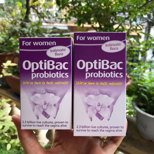 Men Vi Sinh Optibac Tím 90 viên