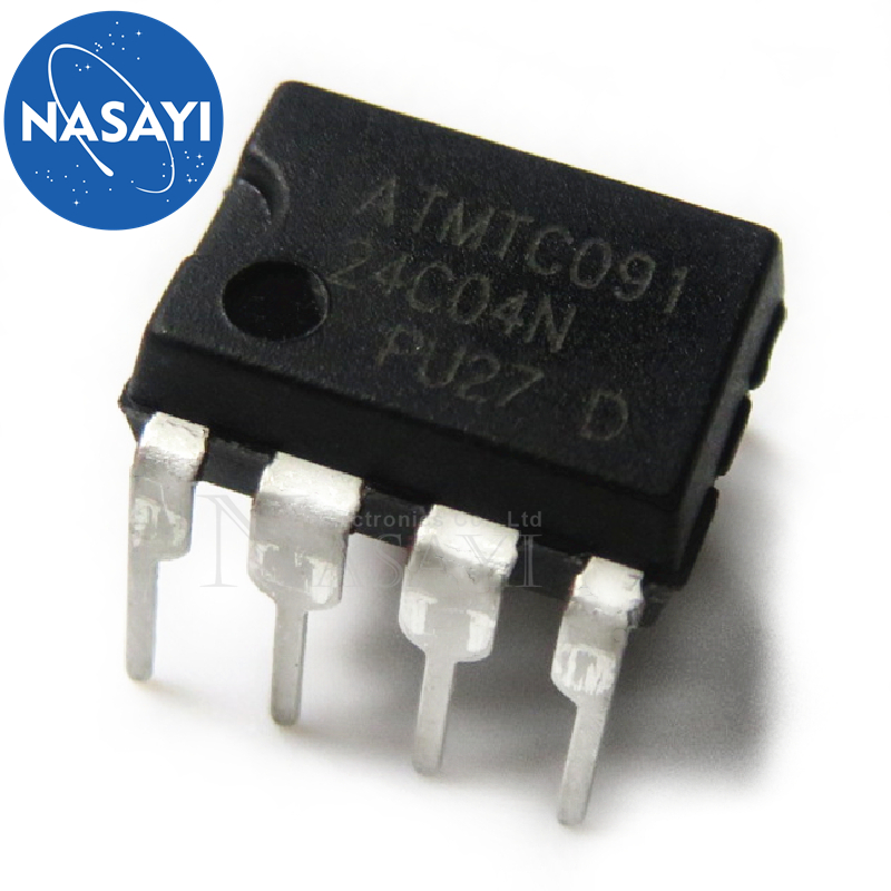25pcs at24c04n 24c04 dip-8