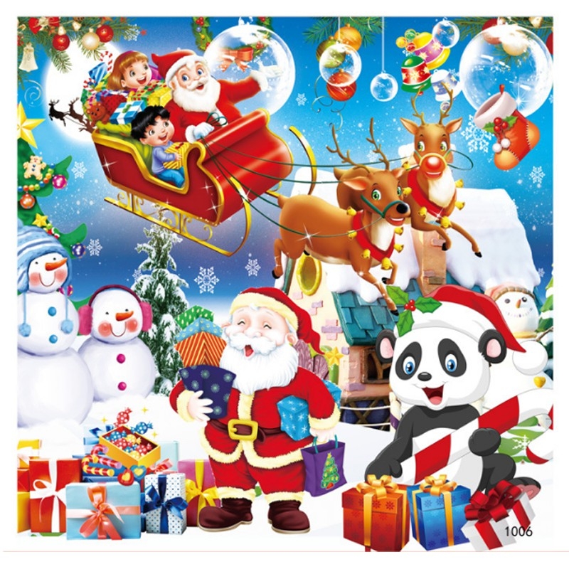 Ghép hình puzzle bằng gỗ [100 miếng] cho bé