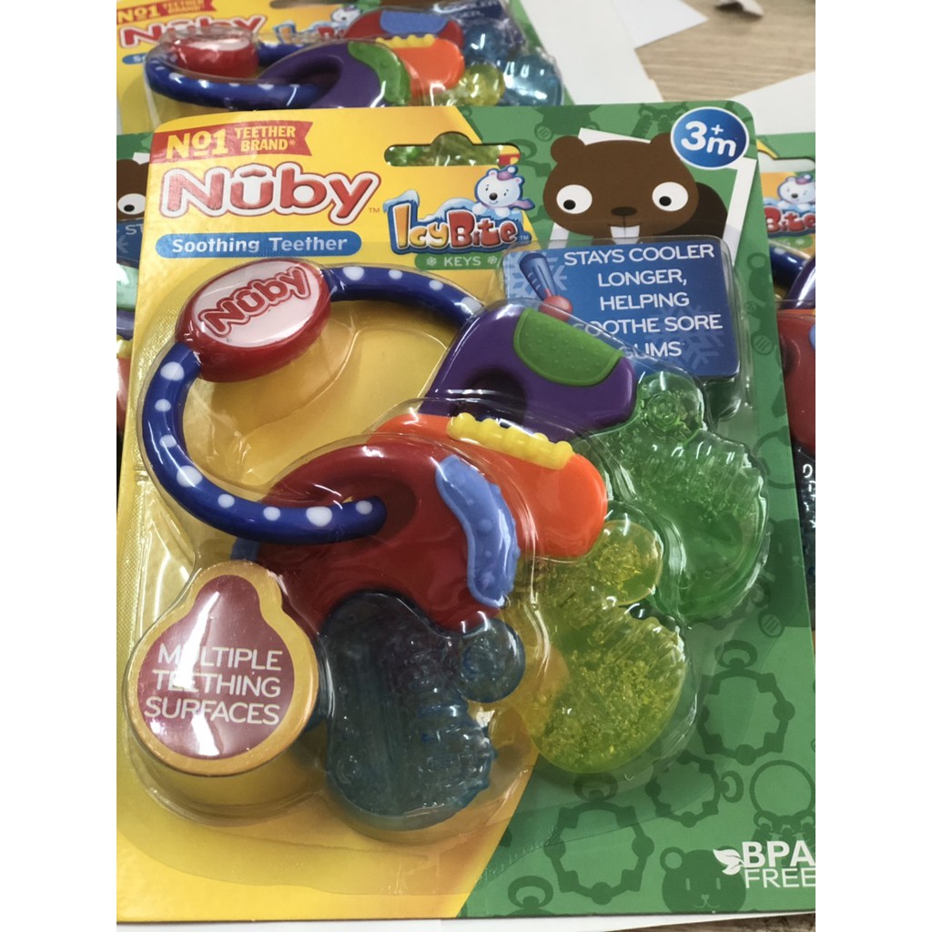 Ngậm nướu Nuby hình chìa khóa