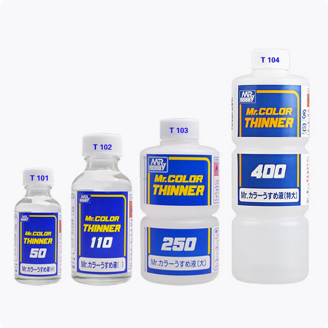 Dung Dịch Pha Sơn gốc xăng dành cho sơn mô hình lắp ráp gundam Mr Hobby Thinner 110ml / 250ml / 400ml ( T102 / T103 / T104)