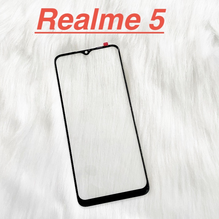 Realme 5 screen glass for screen replacement, touch glass Press replacement parts