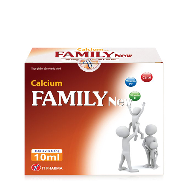 Bổ sung canxi calcium family new
