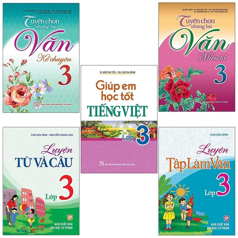 Mua Sách: Combo 5 Cuốn Học Tiếng Việt Toàn Diện Cho Học Sinh Lớp 3