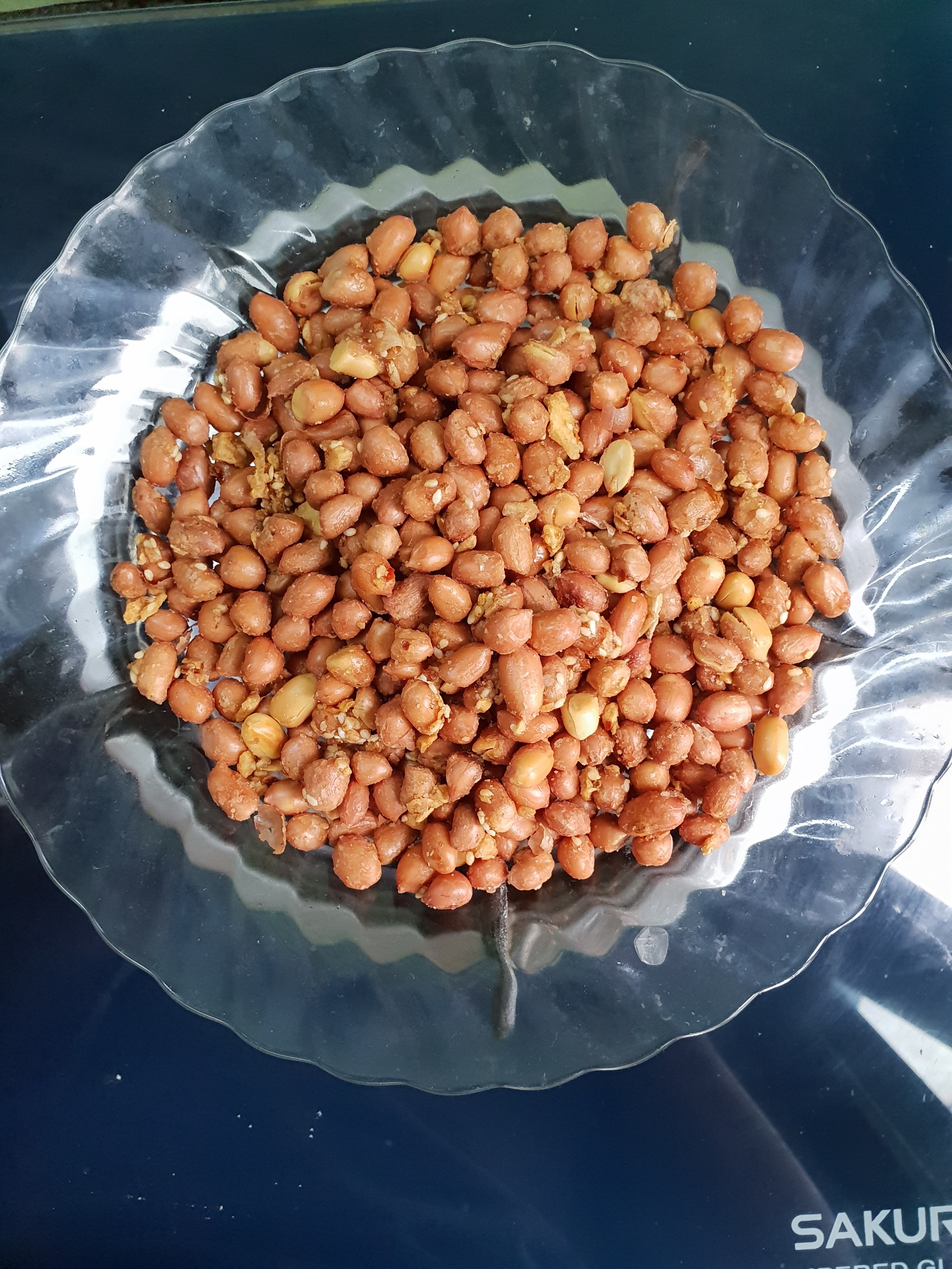 500g đậu phộng rang tỏi ớt