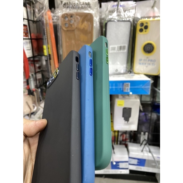 Ốp lưng iPhone 7plus /8Plus dẻo màu viềng vuông kiểu chống sốc
