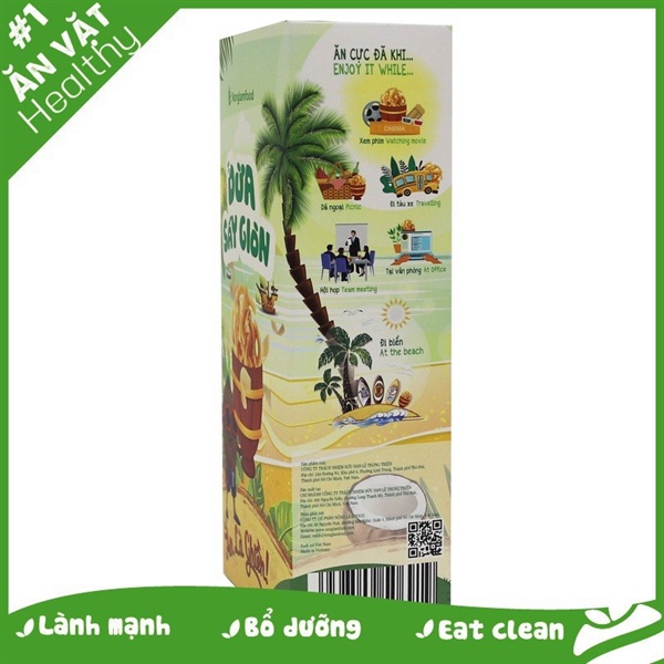 Dừa sấy giòn 100g