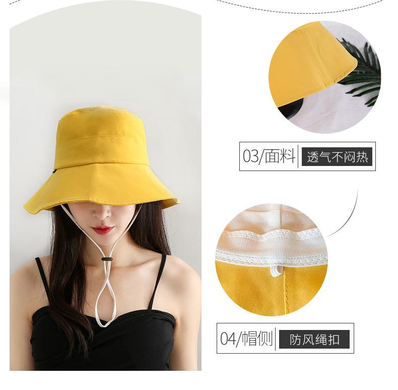 nón tai bèo buket đơn giản - nc76 vàng