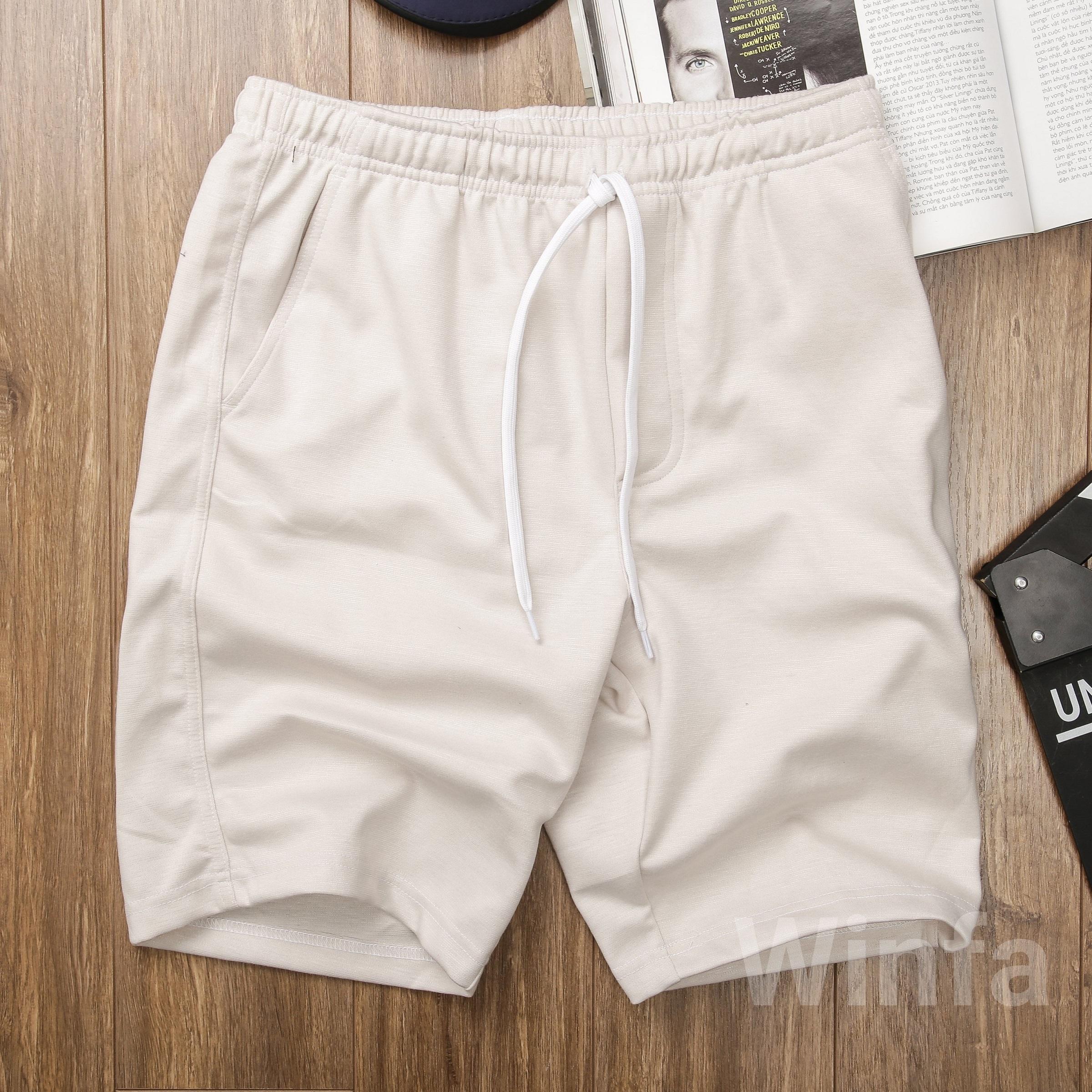 [HCM]QUẦN SHORT WINFA TỪ 50-95KG MÀU KEM